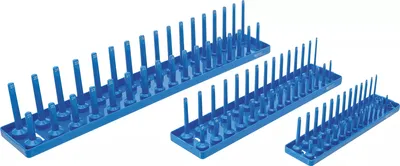 Produktbild von BGS Halter für Steckschlüssel-Einsätze, 3-tlg., Steckschlüssel-Organizer