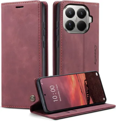 Produktbild von Xiaomi 15T Pro Hülle - CaseMe 013 Klapphülle - Bordeaux