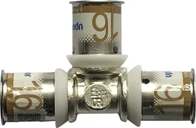Produktbild von Uponor 1070560, Kompressions-Tee, Grau, 1 Stück(e)