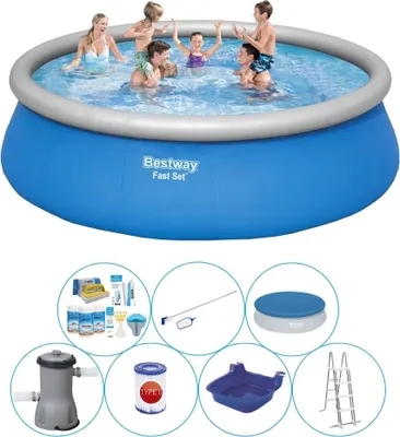 Obrázek produktu pro Bazén s příslušenstvím - Bestway Fast Set 457x122 cm kulatý