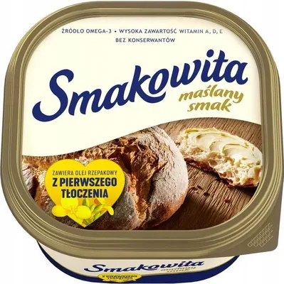 Obrázek produktu pro Margaryna Smakowita do smarowania pieczywa 450 g