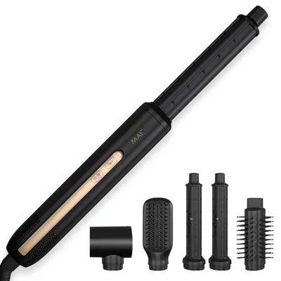 Obrázok produktu pre MAE® Airstyler II - Fénová kefa & Kulmovacia kefa - 5-v-1 Multistyler - Styling na vlasy