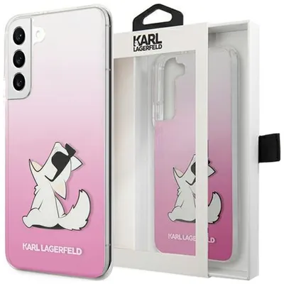 Produktbild von Karl Lagerfeld Klhcs22Mcfnrcpi S22+ S906 Hardcase Różowy/Rosa Choupette Essen