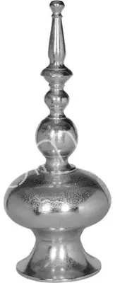 Zdjęcie produktu dla Dekoracyjny element aluminiowy, surowy/nierdzewny, wymiary 22x22x52
