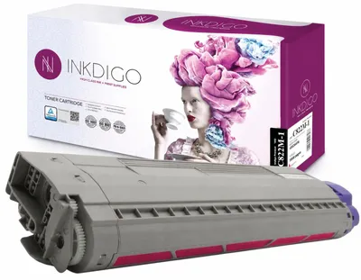 Produktbild von Inkdigo Toner 44844614 für OKI C822CDTN, C822DN, C822N – Magenta, 7300 Seiten,, KI-generiertes Bild