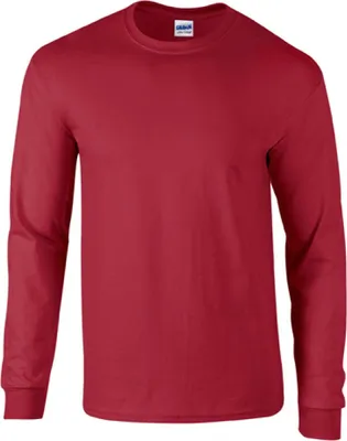 Produktbild von Gildan 2400 | Ultra Baumwolle Long Sleeve Herren T-Shirt - Farbe: Cardinal Red - Größe: S