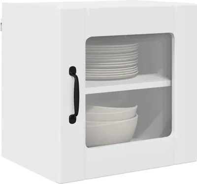 Produktbild von (Design 2026） Küchenschrank 2 pcs - Montage erforderlich - Weiß 40 x 31 x 40cm Holzwerkstoff - HOMMIE 614119 - Küchenschränke