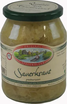 Produktbild von Krügermanns Original Spreewälder Sauerkraut (720 ml Glas)