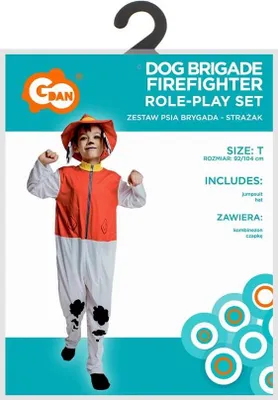 Produktbild von Feuerwehr-Kostüm Paw Patrol 92/104cm (Party, Verkleidungsparty)