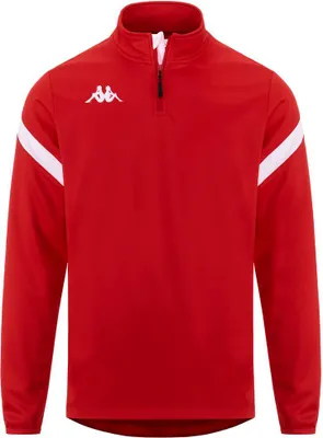 Immagine prodotto di Kappa Dolvole Felpa mezza zip Rosso S Uomo Rosso S