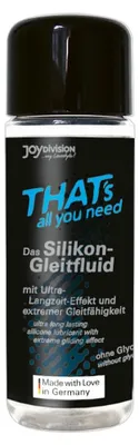 Produktbild von Joydivision THAT's - all you need Silikon Gleitmittel, 100 ml