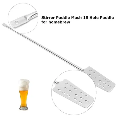 Productafbeelding van Brouw Paddle - Duurzame Roestvrijstalen Bier Roerstaaf