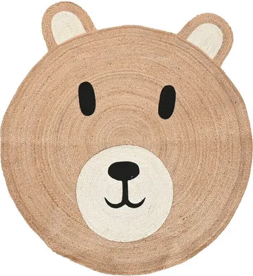Obrázek produktu pro Koberec Home ESPRIT Pro děti Medvěd 120 x 120 x 1 cm