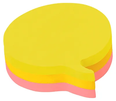 Image de Post-It 7100172405 Autres Orange, Rose, Jaune 76 feuilles Auto-adhésif
