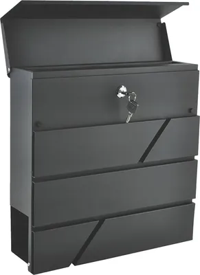 Produktbild von Malatec 6238 Briefkasten, Anthrazitfarbe