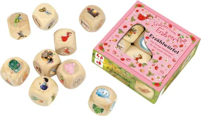 Produktbild von Erzählwürfel-Spiel Erdbeerinchen