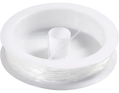 Produktbild von Elastische Schnur, rund, Dicke 1 mm, 10 m/ 1 Rolle [HOB-615481]