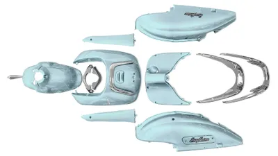 Produktbild von EasyCruiser E4 Verkleidungskit Hellblau