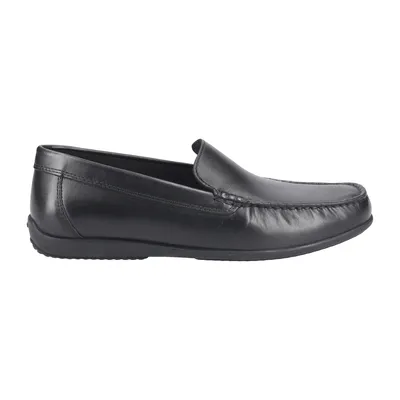 Produktbild von GEOX Slipper ASCANIO, Glattleder, Schwarz, Herren