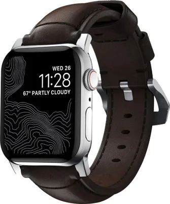 Obrázek produktu pro Nomad NM1A4RST00, Kapela, Chytré hodinky, Hnědá, Apple, Apple Watch Sport, Apple Watch, Apple Watch Edition, Kůže