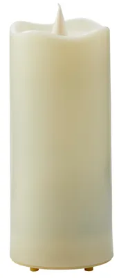Produktbild von LED Outdoor Kerzen wasserfest mit Timer-und Flackerfunktion  Ø 7cm x 15cm Höhe