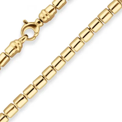 Produktbild von 5,1mm Armband Fantasiekette Goldarmband Armschmuck aus 585 Gold Gelbgold 19cm