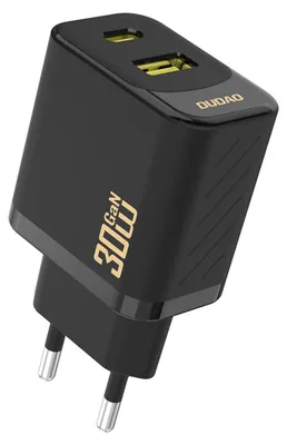 Zdjęcie produktu dla DUDAO Dudao A27TEU Adapter 30Watt 1xUSB-C 1xUSB-A Sort