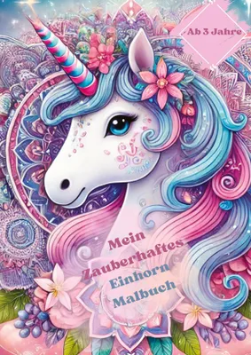 Produktbild von Mein Zauberhaftes Einhorn Malbuch