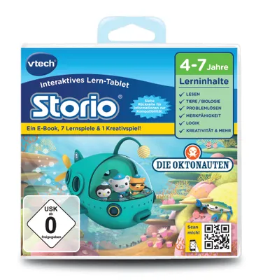 Produktbild von VTech "Die Oktonauten", Storio2, Physische Medien, Speicherkarte, Bildend, E (Jeder), DEU