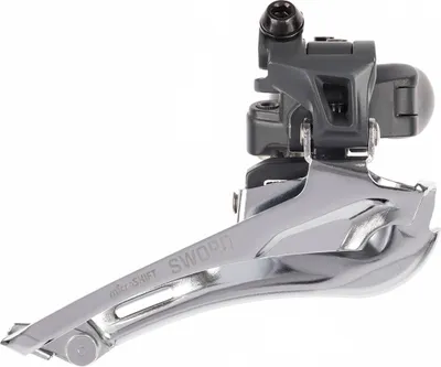 Produktbild von MicroSHIFT Sword Front Derailleur, Clamp Type, 2x10s Silver/Black