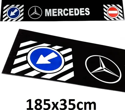 Immagine prodotto di Parafango / stampa posteriore Mercedes Sprinter, 35x185cm, in gomma resistente