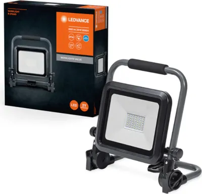 Image de LEDVANCE Projecteur de travail à LED WORKLIGHTS VALUE R-STAND 30W 865 blanc froid 4058075831254