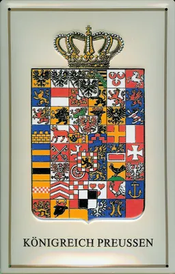 Produktbild von Blechschild Nostalgieschild Königreich Preussen Wappen Preußen