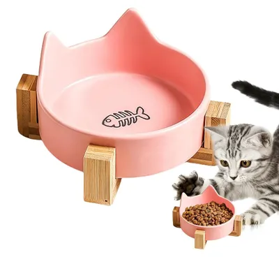 Produktbild von Keramische Anti-Rutsch-Futterbox für Hunde und Katzen