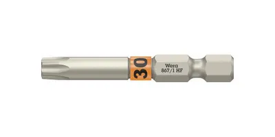 Produktbild von Wera - 05060510001 - Bit mit Haltefunktion, 867/4 TORX® HF, TX 30 x 50 mm