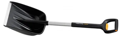 Produktbild von Fiskars X-series Teleskop-Autoschneeschaufel, Schneeschaufel, Metall, Schwarz, Silber, Anpassbar, Ergonomisch, Finnland, 29 cm