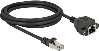 Image de DELOCK Rallonge réseau S/FTP RJ45 mâle vers RJ45 femelle