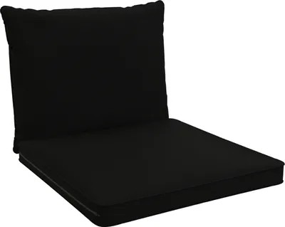 Immagine prodotto di POKAR Cuscino da salotto Cuscino da seduta Cuscino da seduta, Colore:Nero, Dimensioni:Set di 2 (50x50 + 50x40)