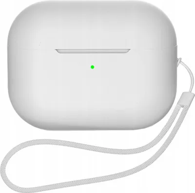 Produktbild von AirPods 3 Silikonhülle + Handschlaufe - Weiß