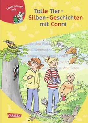 Zdjęcie produktu dla Lesen lernen mit Conni: Tolle Tier-Silben-Geschichten mit Conni