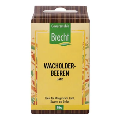 Produktbild von Brecht Gewürzmühle Wacholderbeeren Nachfüllpackung,