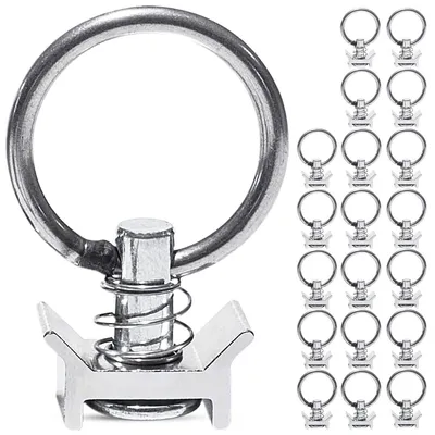 Produktbild von Safetytex Single Endfitting Zurrring für Airlineschiene Endbeschlag 20 Stück