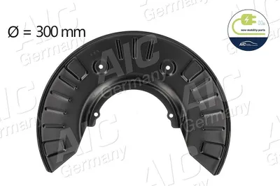 Produktbild von AIC Spritzblech Bremsscheibe passend für MERCEDES-BENZ VIANO (W639) Vorne Links Vorne Rechts 71407 Ankerblech