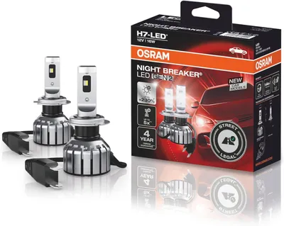 Produktbild von MIT ZULASSUNG H7 OSRAM LED NIGHT BREAKER GENERATION 2 Lampen Birnen Scheinwerfer
