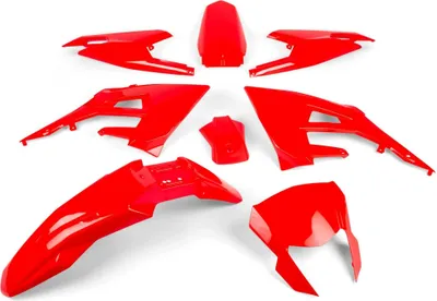 Produktbild von Str8 Rot Verkleidungskit 8 Teile für Derbi X-Treme ab 2018