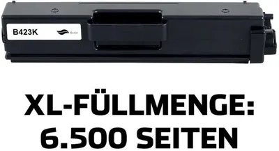 Produktbild von New Build Toner, ersetzt Brother TN-423BK, ca. 6.500 Seiten, schwarz