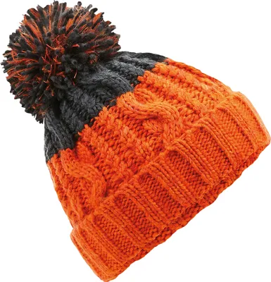 Image de Beechfield Apres Beanie PC3947 (taille unique) (Orange/gris anthracite foncé)