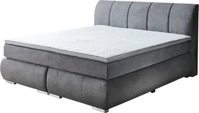 Produktbild von Sun Garden BX 2120 Malin Boxspringbett Holzwerkstoff/Stoff mit TFK-Matratze