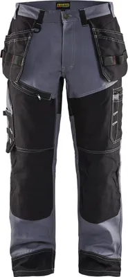 Produktbild von Blakläder Handwerker Bundhose 1500 1370 Arbeitshose Workwear , Farbe:grau/schwarz, Größe:148 (C98)