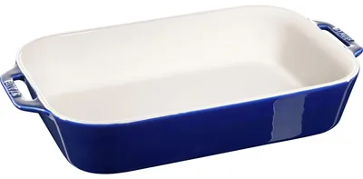 Zdjęcie produktu dla Staub 40511-149-0, Naczynie do pieczenia, Prostokątny, Ceramika, Niebieski, -20 - 300 °C, 4,4 l